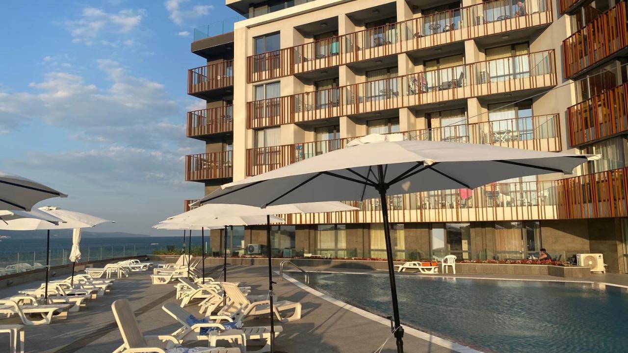 Paradiso 'В' 609 Studio Nessebar Private Extérieur photo